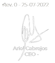 Firma Ariel Cabrejos